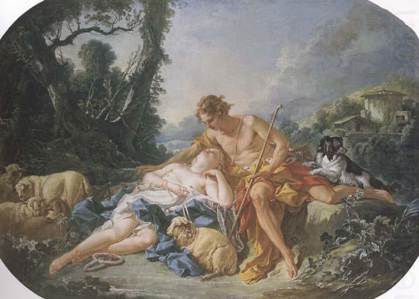 Francois Boucher Daphnis and Chloe china oil painting image